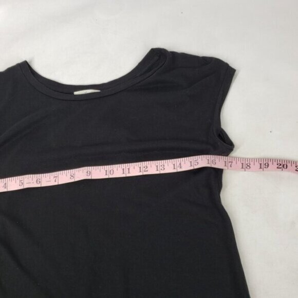 ARITZIA WILFRED Anvers Split-Back Open-Back T-Shirt Black Size Small - Picture 9 of 11